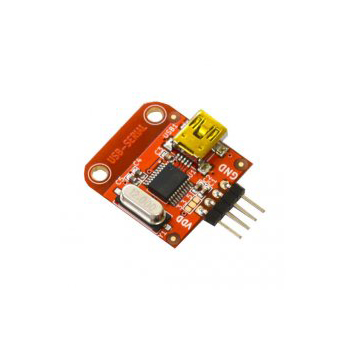 USB-UART adapter on CH340T chip